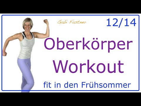 12/14 🍉 27 min. Oberkörper und Körpermitte Workout | Bodyweight - Training, ohne Geräte