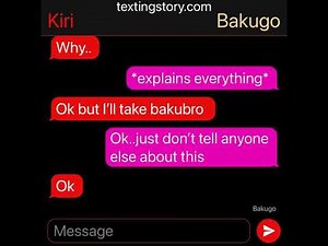 Iida X Deku|| Texting Story| Iideku|