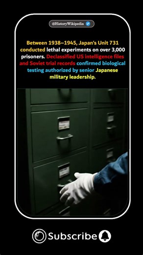 1938–1945: 3,000+ Prisoners Killed in Unit 731 Experiments #history