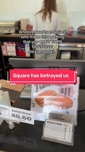 @Square have you never worked in hospo???? This is jail time #square #hospitality #cafe #bts #coffeeshop #wildflower