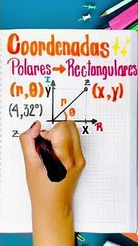 How to convert polar coordinates to rectangular coordinates? ✨