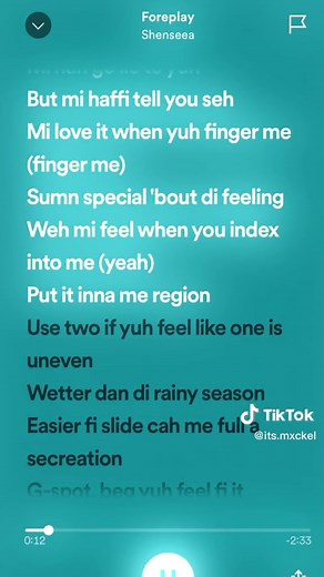 Shenseea Foreplay Lyrics and Whine Full Song