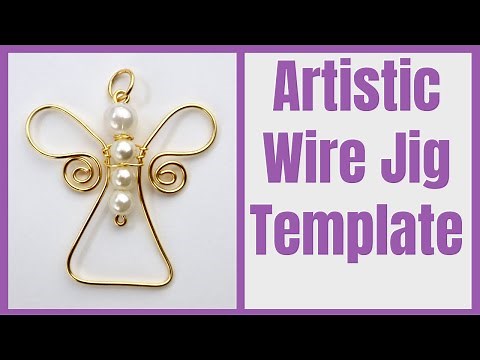 DIY Angel Ornament Artistic Wire Jig Kit Tutorial