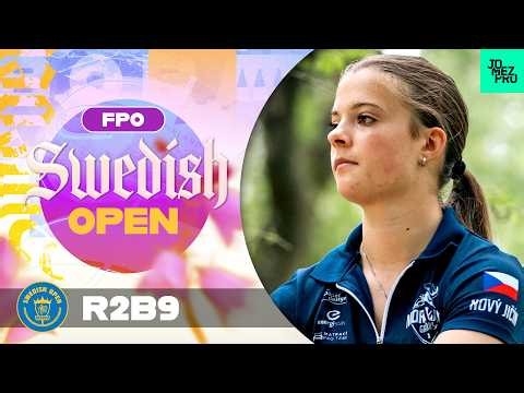 2026 Swedish Open | FPO R2B9 | Jurčíková, Kristínardóttir, Salonen, Handley | Jomez Disc Golf