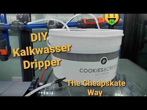 DIY Kalkwasser Dripper for a Reef Tank