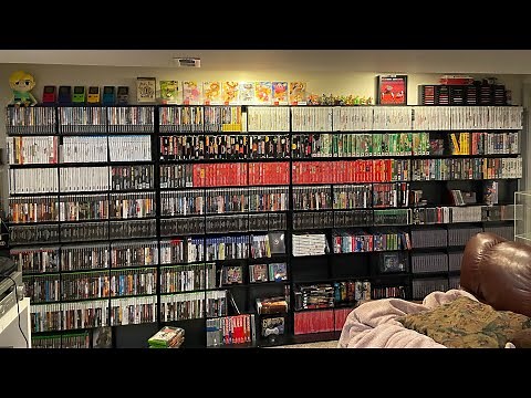 Video game collection game room tour
