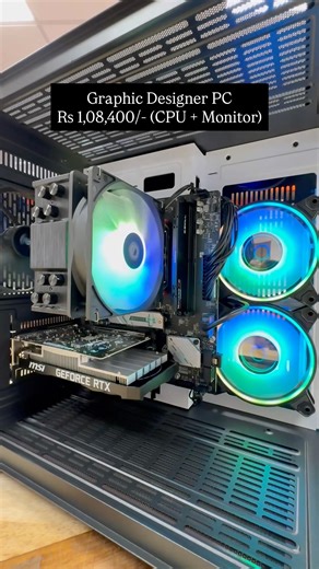₹1 Lakh Graphic Designer PC Build 🔥 Ryzen 9600X + RTX 3050