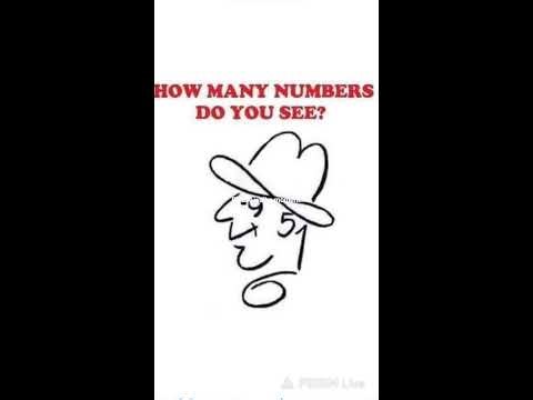 how many number can you see