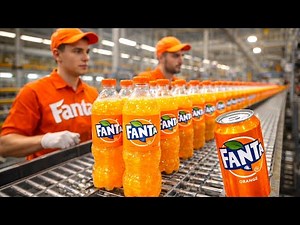 Inside Fanta Factory – How Fanta Cold Drink Is Made | Full Process