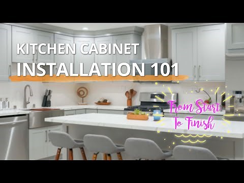 Cabinet Installation 101 - How To Install New Kitchen Cabinets From Beginning To End!