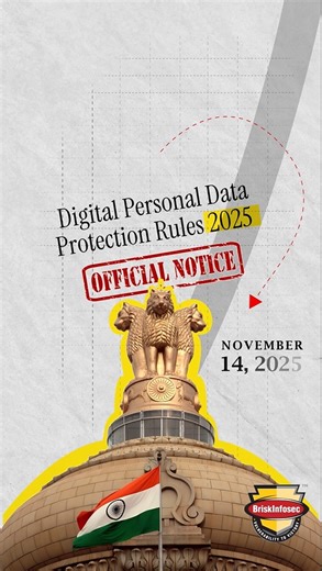 Briskinfosec on Instagram: "🔒 Your Data, Your Rules! India’s Digital Personal Data Protection Act (DPDPA 2025) is here, changing the game for your digital life! 🇮🇳 This law gives you stronger control: ✅ Companies must get clear permission to use your data. 🛡️ Your data must be kept SAFE with strong security. ✍️ You have the right to access, correct, or delete your info! #DPDPA #DataProtection #DataPrivacy #CyberSecurity #DataSecurity"