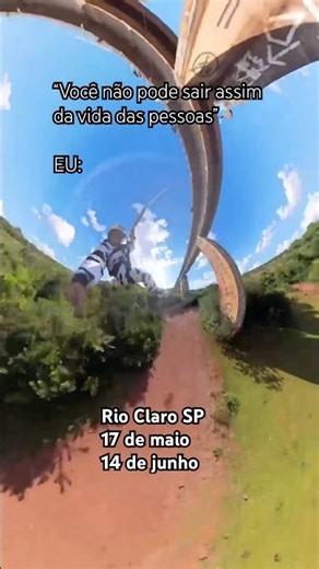 They jump off the bridge, attached to the rope.