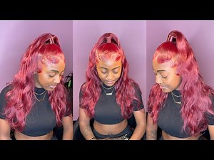 HOW TO: HALF UP HALF DOWN QUICKWEAVE