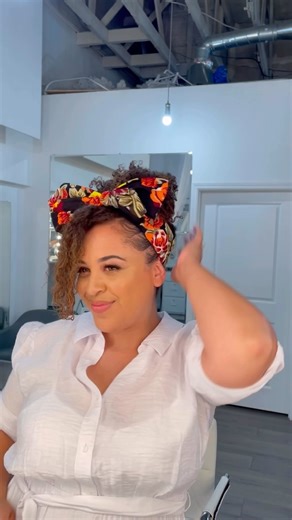 headband wrap tutorial #ayocathy #satinlinedheadwrap #headwraptutorial