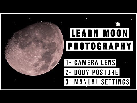Full Tutorial -"Moon photography using 200mm lens" | Manual Mode
