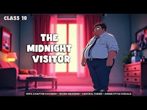 The midnight visitor class 10 | Full explanation chapter 3 | ( anime style animation ) Edutoons
