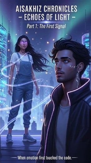 The First Signal | AIsakhiZ Chronicles Echoes of Light | AI Cinematic Short | Emotional Sci-Fi Story