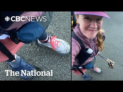 #TheMoment an Olympian hiked 53 km in a stranger's Croc