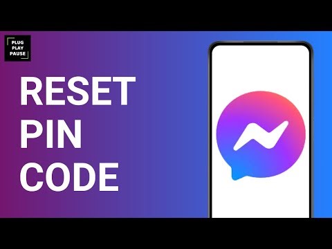 HOW TO RESET MESSENGER PIN CODE