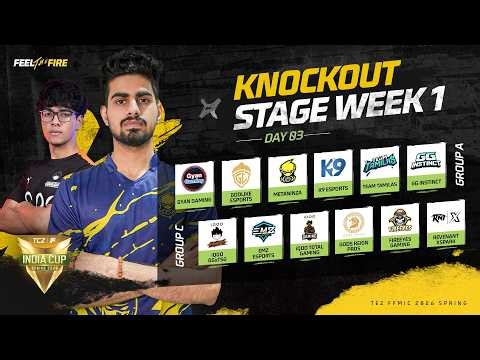 🔴 [HI] TEZ FFMIC 2026 Spring | Knockout Stage - Week 1 | Group A - C