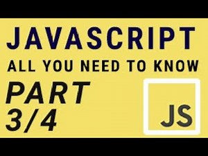 JavaScript Basics for Absolute Beginners - Part 3 or 4 - Fundamental Concepts