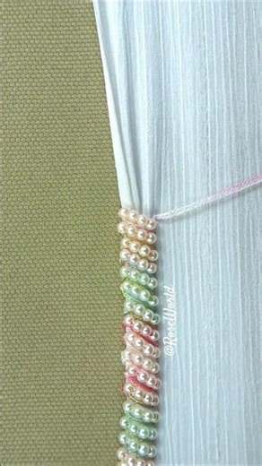 Latest 💥Superb Viral hand embroidery border line design🔥🔥