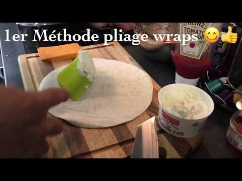 2 Methods of folding wraps