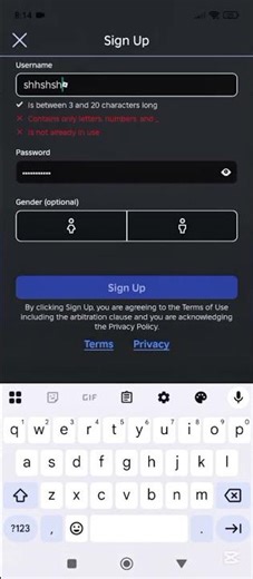fake verification in Roblox