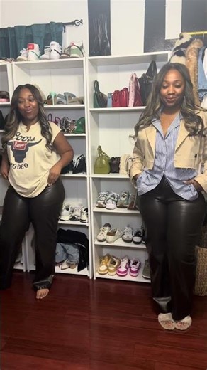 Style leather pants with me #ootd #ootdguide #minimalistfashion #fashion #capsulewardrobe