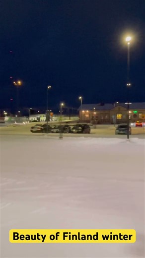 Beauty of winter in Finland