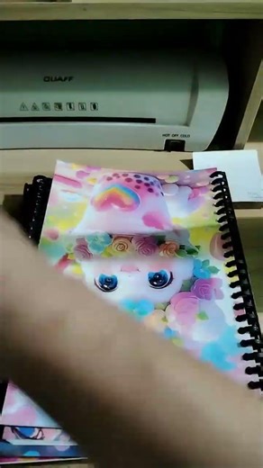 Handmade spring notebook #handmade