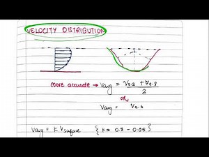 Open channel flow-3 | velocity distribution | Shubham sarathe #fluidmechanics