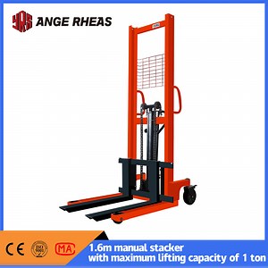 [Hot Item] Manual Hydraulic Forklift Hand Push Small Lift Truck Stacker 1 Ton 2 Tons Electric Lift Handling 3 Tons
