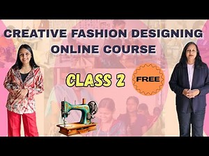 Class 2- Free online Fashion designing Course | Umbrella machine operation