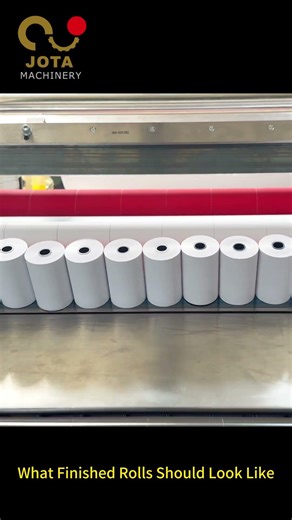 #shorts What High-Quality Finished Rolls Look Like After Slitting and Rewinding