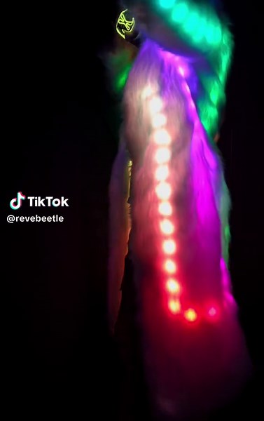 Counting down the moments to the next rave! 🎉 Gear up in our LED coat and glasses – set to light up the night at the upcoming event. Shine bright on the dance floor! ✨🕺💫 #RaveReady #LEDParty #CountdownToGlow #rave #raveoutfit #led #coat #ledoutfit #edm #festival #ravegear #ravebeetle #luminescence #dynamic