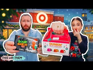TRYING CHRISTMAS CANDY FROM TARGET! 🎄😳