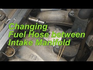 Changing Fuel Hose between Intake Manifold, BMW E36M43