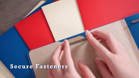 Skyygemm 24 Pack Large Classification Folders, 1 Divider Pressboard File Folder with Fasteners, Expanding File Organizer Bulk for School Teachers, Office Employee, Coworker, Staff(Beige)