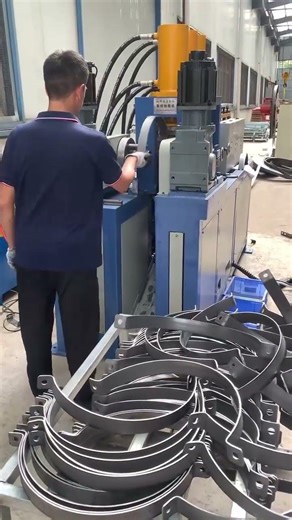 Automatic Split pipe clamp making machine production line