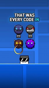 All codes in geometry dash!! #geometrydash #trending #viral #fyp #gaming