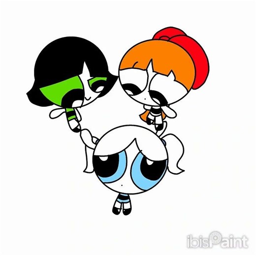 powerpuff girls speedpaint