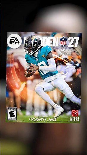 Travis Hunter on Madden 27 Cover? | Fan-Made Concept 🎮🏈 #shorts #madden #nfl #edit