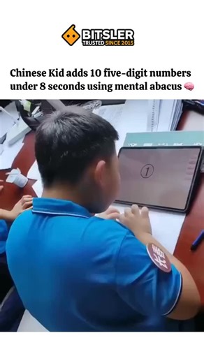 Peaks ™ | Picture a young child solving ten massive five-digit numbers in just a few seconds—without a calculator or even touching a real abacus.... | Instagram
