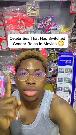 Celebrities That Have Switched Gender Roles In Movie 😳 #reels | Round the World