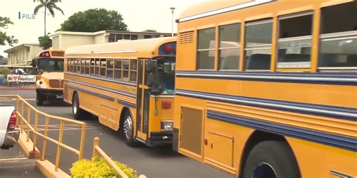3 school bus routes back on the road on Hawaii Island
