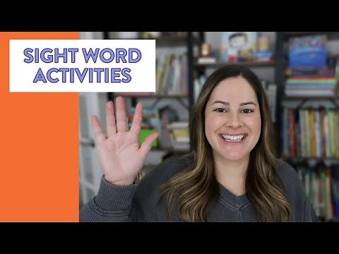 5 High Frequency Word Centers // Sight Word Centers with Heart Words