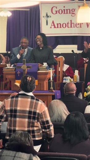When God calls you into the field, you better be obedient. My big sister did her initial sermon and we are also so proud of her!!! #initial #holyspirit #church