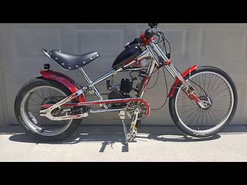 Schwinn Stingray Motor Bike OCC Chopper Chrome 20" Motorized Bicycle Mini 80cc