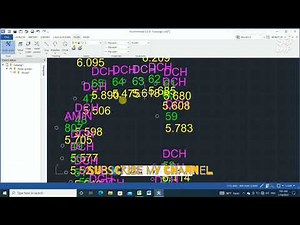 How to create DXF file from EXEL data using Geo Terminal.